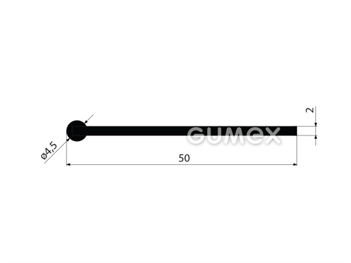 GUMMIPROFILE I-FORM - EPDM
